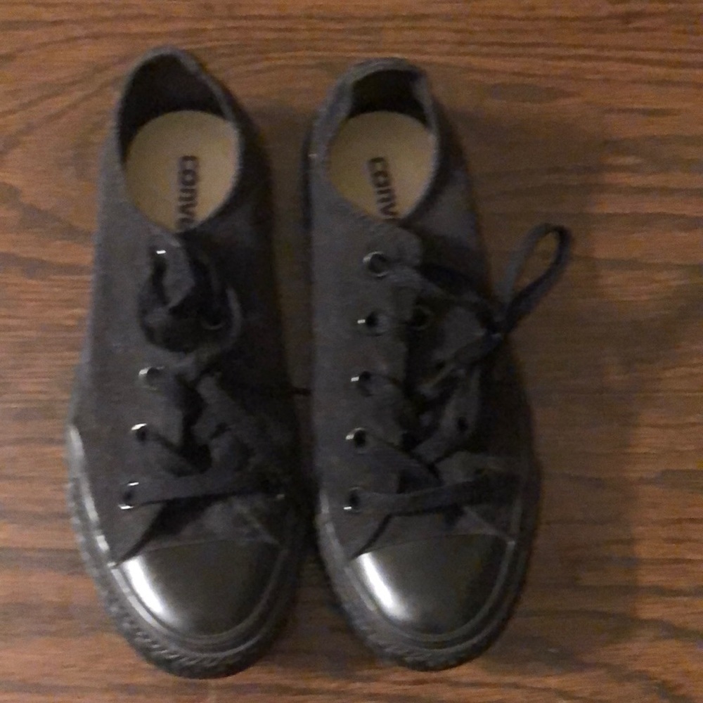 All black converse
